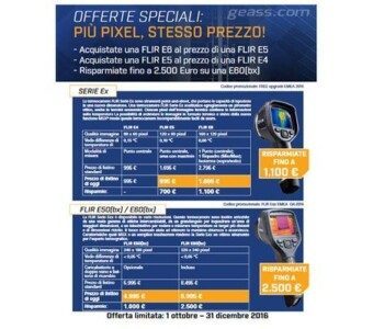 Promozioni prezzi termocamere Flir_Geass - GEASS Torino
