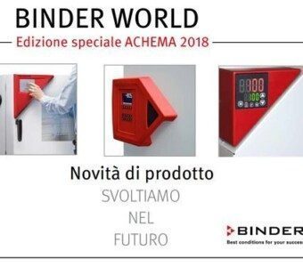 Novità camere climatiche Binder Achema 2018 geass - GEASS Torino