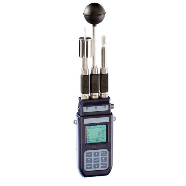 Microclima Senseca Delta Ohm HD32.2 Analisi WGBT Geass Torino