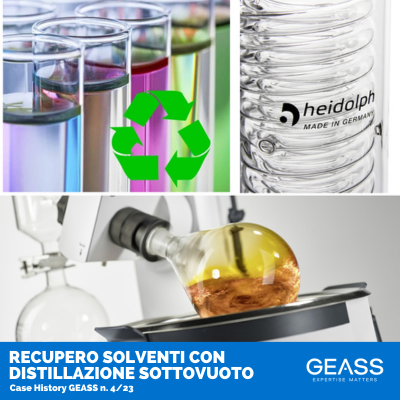 Recupero tetrachloroethylene Evaporatore rotante Heidolph 1 - GEASS Torino
