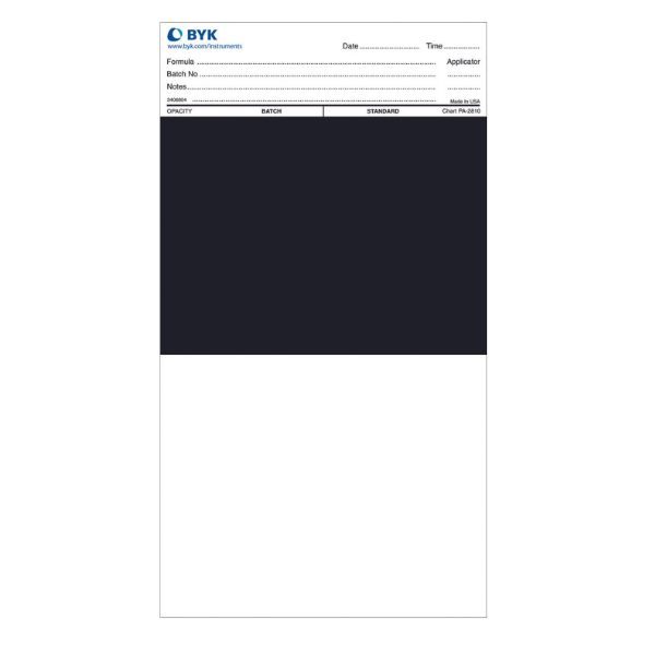 Carte per opacità Byk Gardner per prove di spalmabilità 2A - GEASS Torino