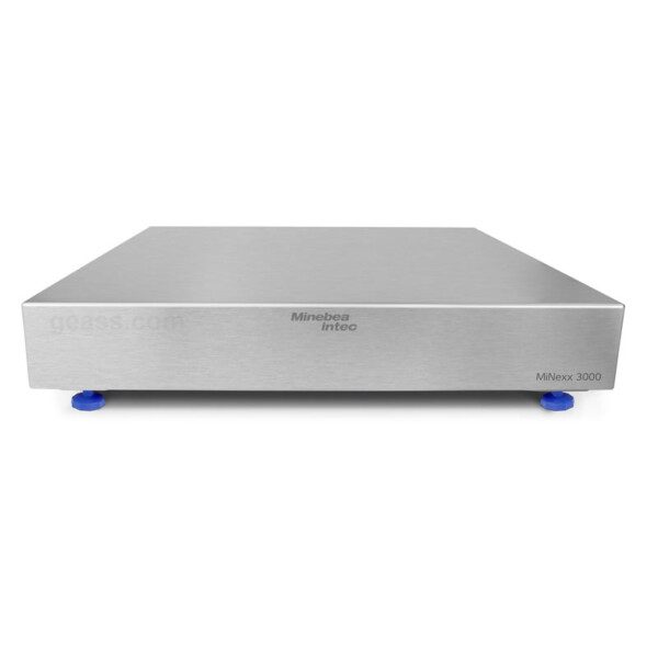 Bilancia industriale MiNexx 3000 IP68 telaio e piatto in acciaio inox Minebea Intec GEASS Torino