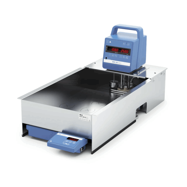 ICC basic IB R RO 15 pro termostato a immersione alta tenperatura con agitatore magnetico e vasca da 25 litri - geass.com