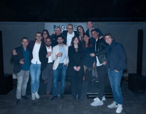 Parte del team GEASS durante l'inaugurazione della nuova sede - geass.com