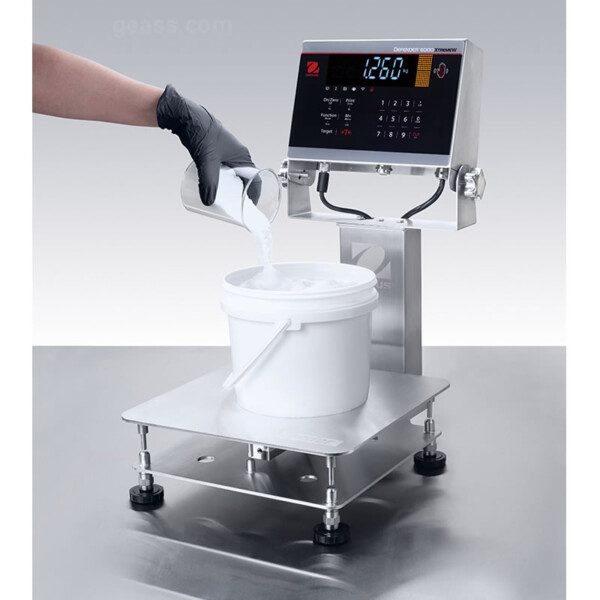 Bilancia Ohaus Defender 6000 INOX AISI316 IP69K Industria chimica farmaceutica GEASS