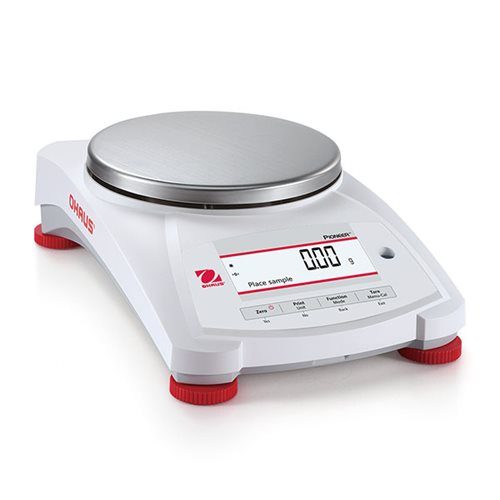 Bilancia di precisione tecnica Pioneer Ohaus risoluzione 0,01g e 0,1g portate 12Kg