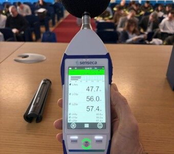 EVAC fonometro XPT 800 Senseca - formazione geass.com - vigili del fuoco