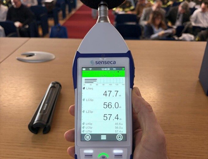 EVAC fonometro XPT 800 Senseca - formazione geass.com - vigili del fuoco