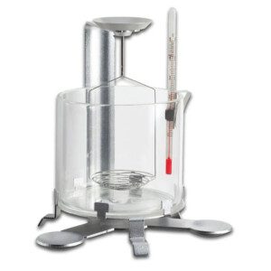 kit per la determinazione della densità Ohaus compatibile con le bilance Pioneer, Adventurer ed Explorer di Ohaus, con risoluzione di 1 mg, 0,1 mg e 0,01 mg.